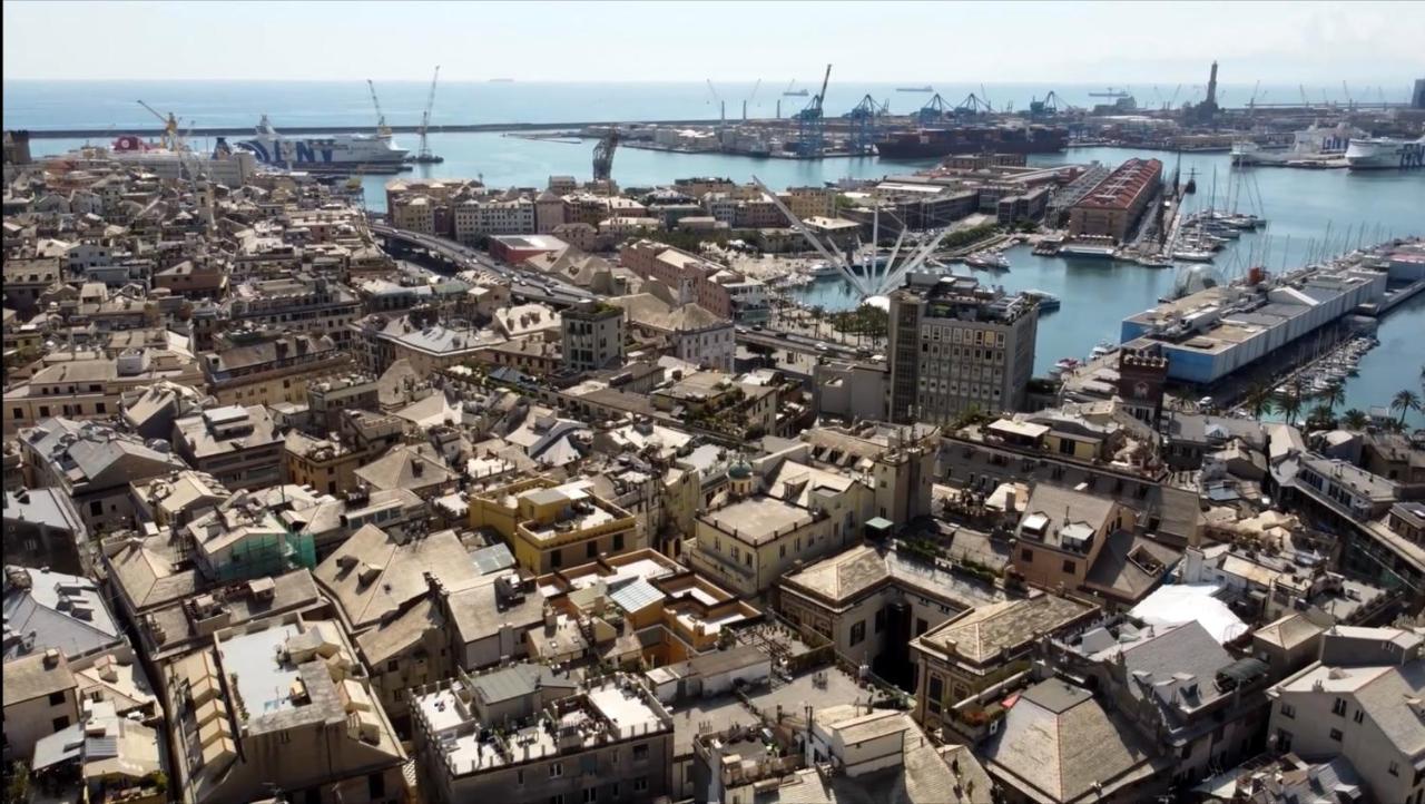 Rolli De Mar - Il Tuo Appartamento Rolli Nel Cuore Di Genova, Acquario E Porto Antico Eksteriør bilde